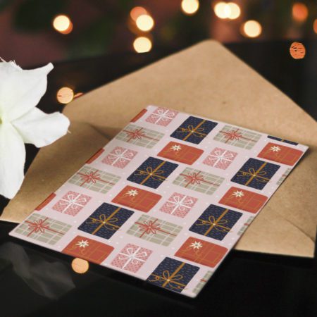 Carte de vœux - Cadeaux