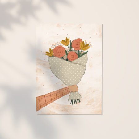 Carte - Bouquet de fleurs
