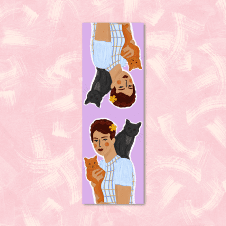 Marque page - Cat Lady