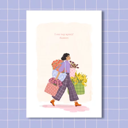 Carte_I_can_buy_myself_flowers