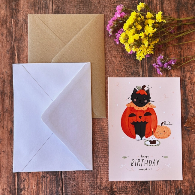 Carte - Happy Birthday Pumpkin – Image 3