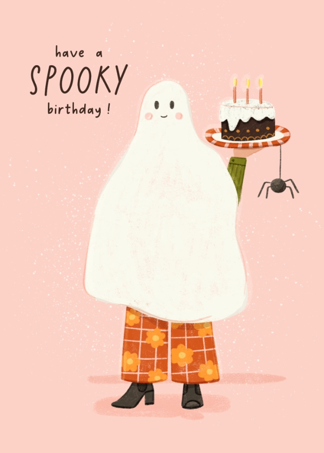 Carte - Have a Spooky Birthday – Image 4