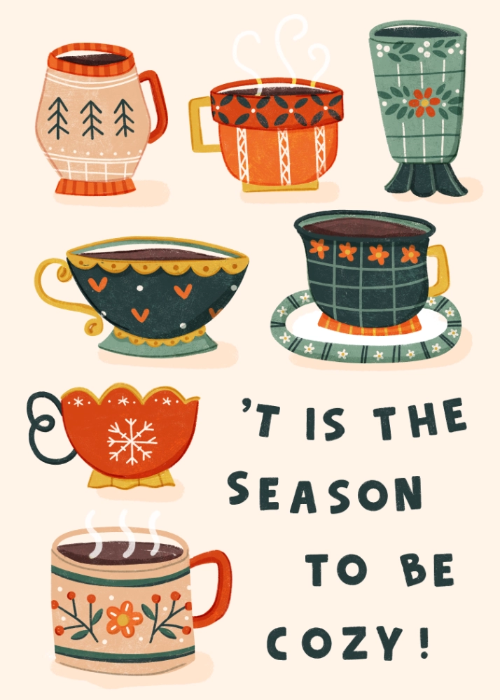 Carte de vœux - Cozy Christmas – Image 2