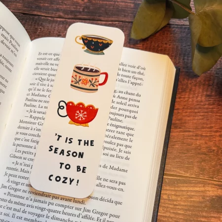 Marque page - Tasses de thé cozy